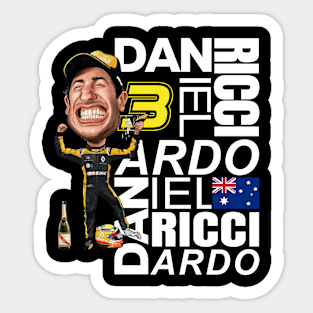 Daniel Ricciardo Shoey Sticker